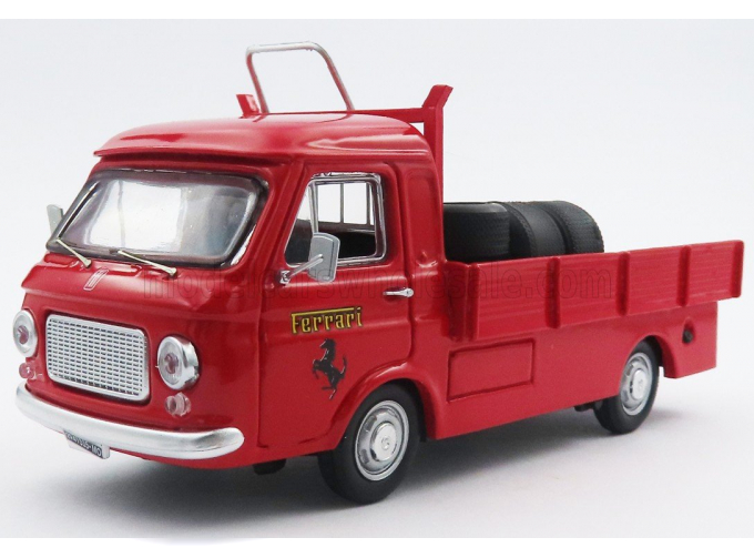 FIAT 238 Truck Assistenza F1 Scuderia Ferrari (1970), red