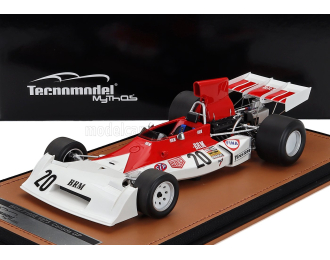 BRM F1 P160e №20 Canadian Gp (1973) Jean Pierre Beltoise, White Red