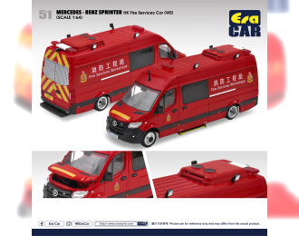 MERCEDES-BENZ Sprinter Hong Kong Fire Service Car Пожарный, Гонконг, (2022) 