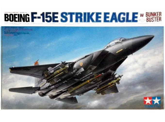 Сборная модель BOEING F-15E Strike Eagle w/Bunker Buster