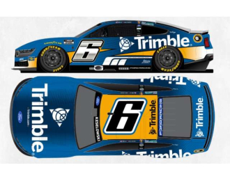 Ford Mustang #6 Brad Keselowski *Trimble*, blue/orange/white 2026