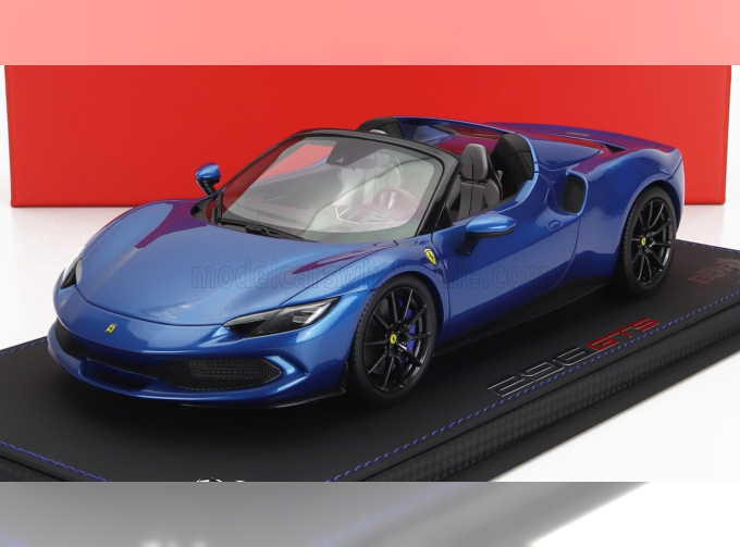 FERRARI 296 Gts Spider (2022), Blue Corsa