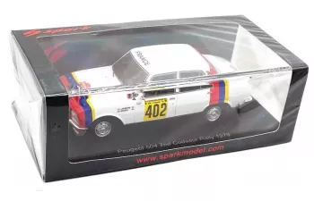 PEUGEOT 504 №402 Jean-Claude Lefebvre Codasur Rally (1979)