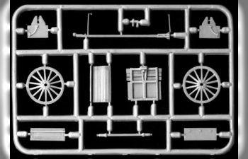 Сборная модель Советская полевая 76-мм пушка обр. 1902/1930 г. "Трехдюймовка" + передок