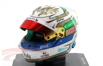 MINI HELMET Gabriel Bortoleto Kick Sauber №5 Italian GP Formula 1 (2025)