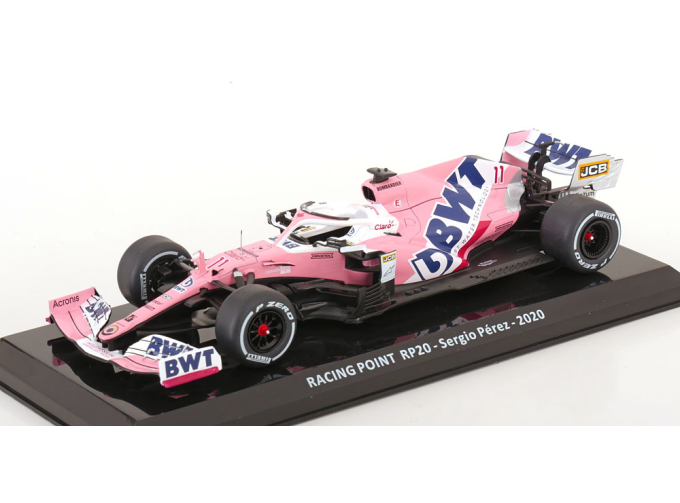 MERCEDES-BENZ BWT F1 Rp20 Team Sportpesa Racing Point №11 Season (2020) Sergio Perez, Matt Pink Blue