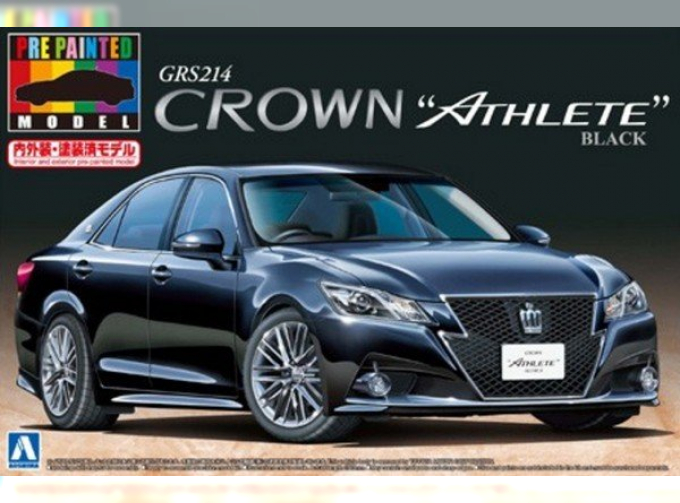 Сборная модель Toyota Crown Athlete GRS214 '12 (Black)