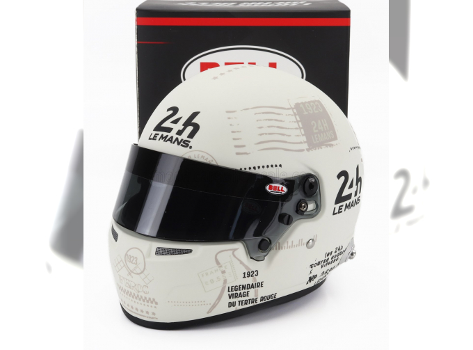 BELL HELMET Casco Helmet Hp7 Tribute 24h Le Mans, White