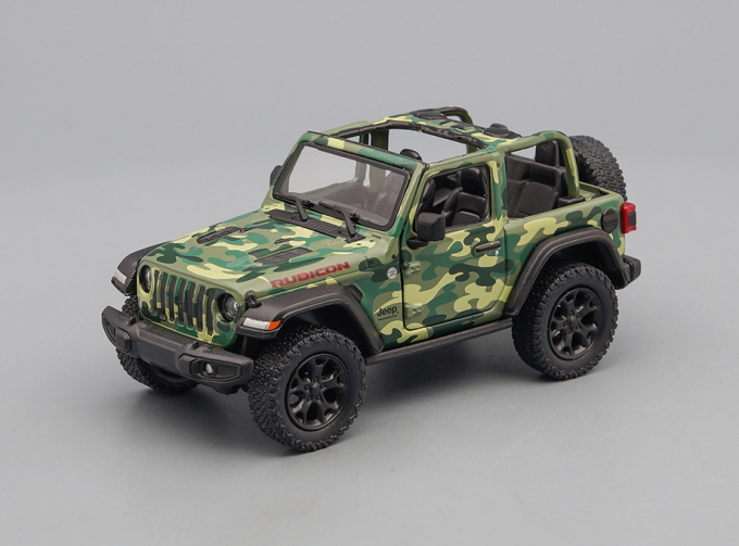 JEEP Wrangler Open (2018), camouflage green