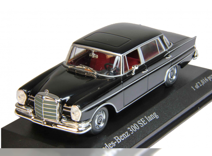 MERCEDES-BENZ 300 SE lang (1965), black