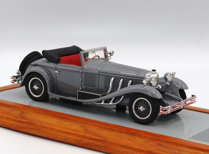 Mercedes-Benz 710SS 1929 Roadster cabriolet Castagna sn36208 Current Opened Car, Grey