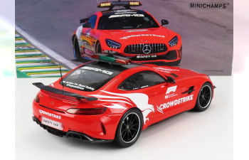 MERCEDES BENZ Gt-r Amg V8 F1 Safety Car Crowdstrike Season (2021) Bernd Maylander, Red