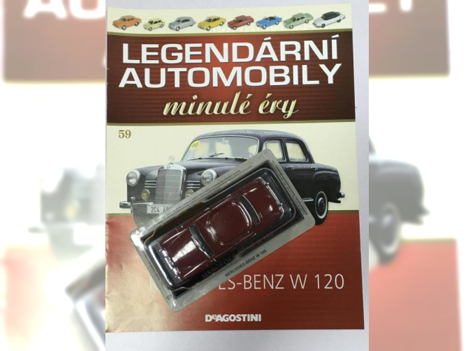 MERCEDES-BENZ W120, Legendarni automobily minule ery 59