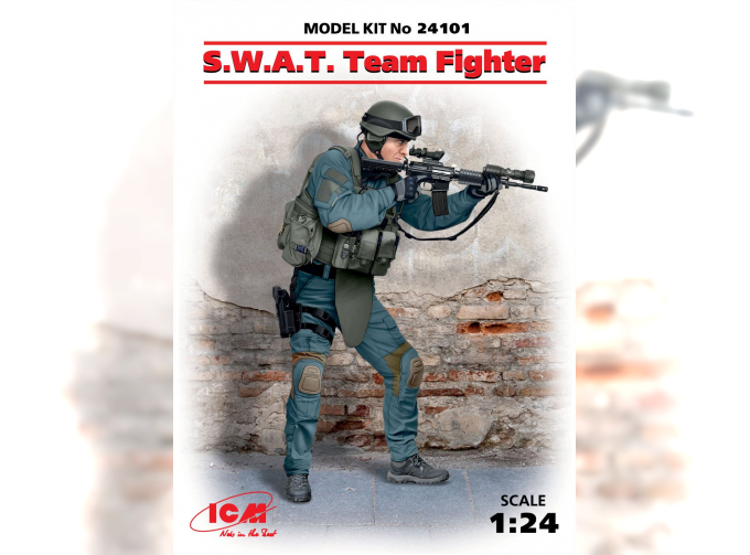 Сборная модель Боец группы S.W.A.T.