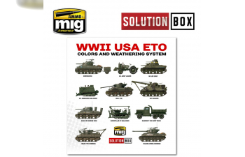 WW II AMERICAN ETO SOLUTION BOX / Набор для автомобилей времен ВМВ