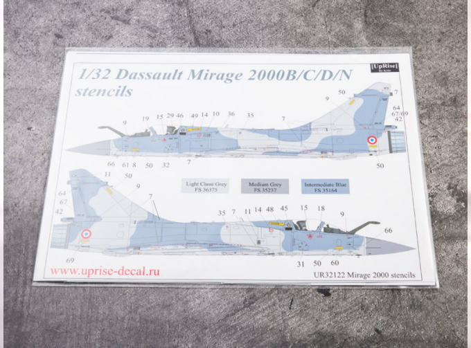 Декаль для Dassault Mirage 2000 B/C/D/N