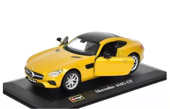 MERCEDES-BENZ GT-S AMG C190 (2016), yellow