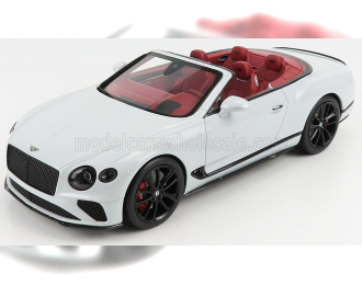 BENTLEY New Continental Gt Cabriolet Open (2019), Ice White