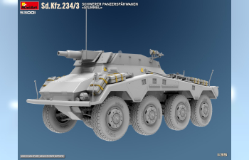 Сборная модель Sd.kfz. 234/3 Stummel Military 1945