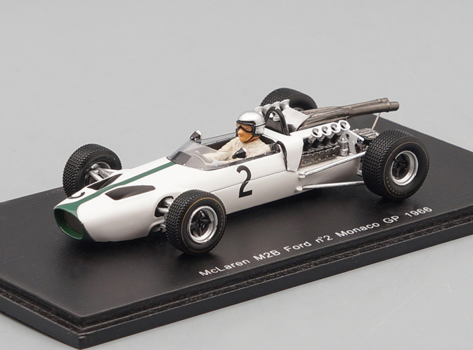 McLAREN M2B 2 Monaco GP 1966 Bruce McLaren (FI), white