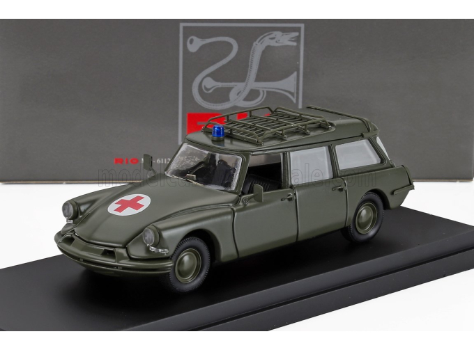 CITROEN Ds19 Break Sw Station Wagon Military Ambulance (1960), Military Green
