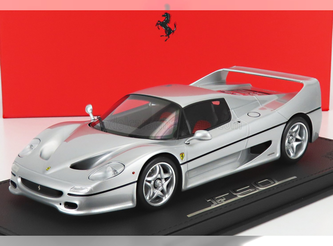 FERRARI F50 Coupe (1995) - Con Vetrina - With Showcase, Argento Nurburgring - Silver