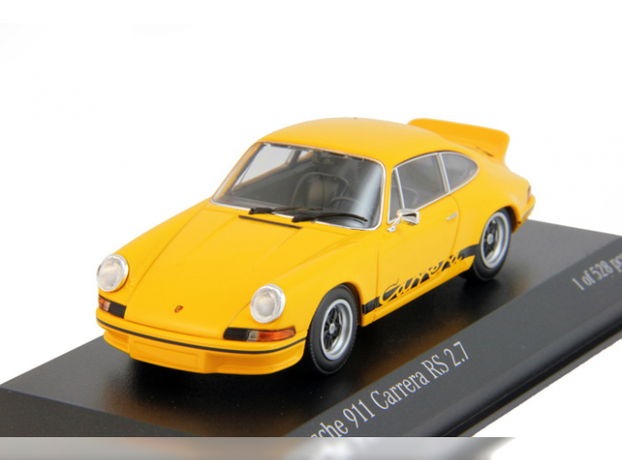 PORSCHE 911 Carrera RS 2.7 (1972), yellow