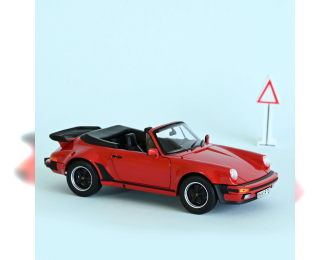 PORSCHE 911 Turbo Cabriolet (930) 1987 Red