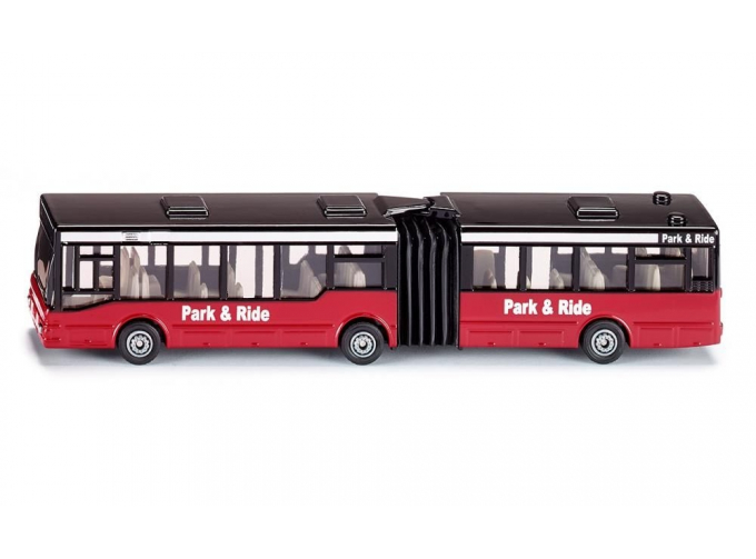 MAN Hinged Bus "Park & Ride", red