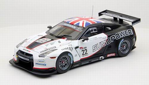 NISSAN GT-R GT1 Sumo Power n.22 (2010), white