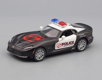 DODGE SRT Viper GTS Police (2013), black / white