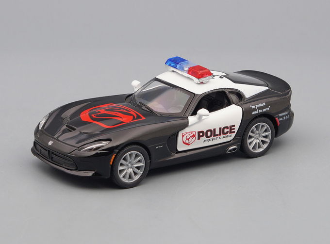 DODGE SRT Viper GTS Police (2013), black / white