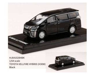 Toyota Vellfire Hybrid (H30W), black