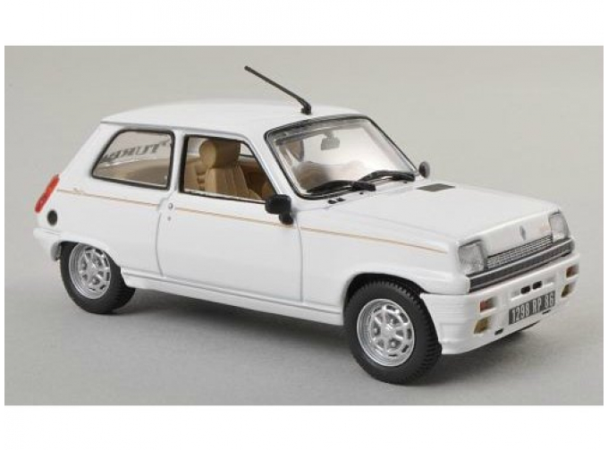 RENAULT 5 Lauréate Turbo 1985, White