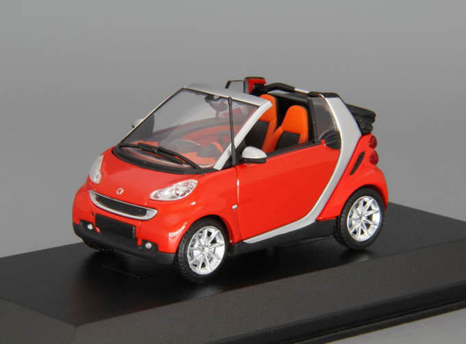 SMART Fortwo Cabrio (2007), red met.