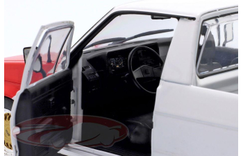 VOLKSWAGEN Caddy Pick-Up Red Cowboy Racing Tribute (1982), red / white