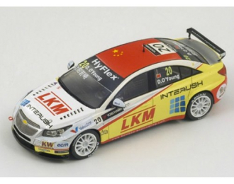 CHEVROLET Cruze 1.6T 20 Winner Independent Driver Macau WTCC 2012, yellow