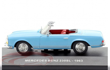 MERCEDES-BENZ 230SL Roadster (W113) (1963), light blue