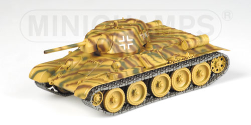 T34/76 Captured 66 Panzerdivision, Panzerregimentm11 Russia (1943), beige