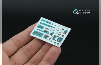 3D Декаль интерьера кабины МиГ-21СМТ (Eduard) (с 3D-печатными деталями)