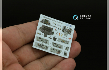 3D Декаль интерьера кабины МиГ-31М (Trumpeter)