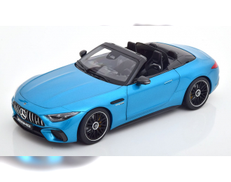 MERCEDES-BENZ AMG SL 63 4Matic+ (R232) with removable Softtop, turquoise-metallic