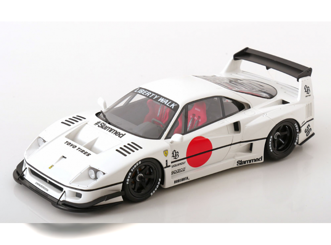 FERRARI F40 LB Works (2023), white