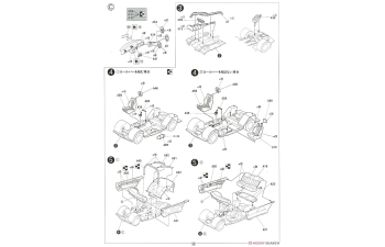 Сборная модель Toyota AE86 Levin 1600GT Apex 2door `85