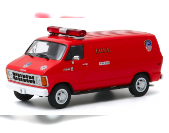 DODGE Ram B250 Van "Fire Department City of New York" (FDNY) 1983