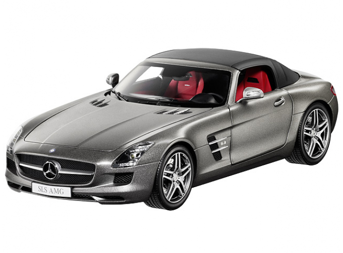 MERCEDES-BENZ SLS AMG Roadster R197 (2011), monza grey