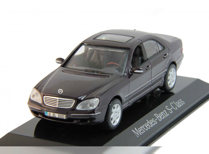 MERCEDES-BENZ S-Class S500 W220 (1998), dark violet