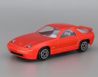 PORSCHE 928 S4, red