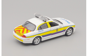 JAGUAR S-Type Police, white / yellow / red