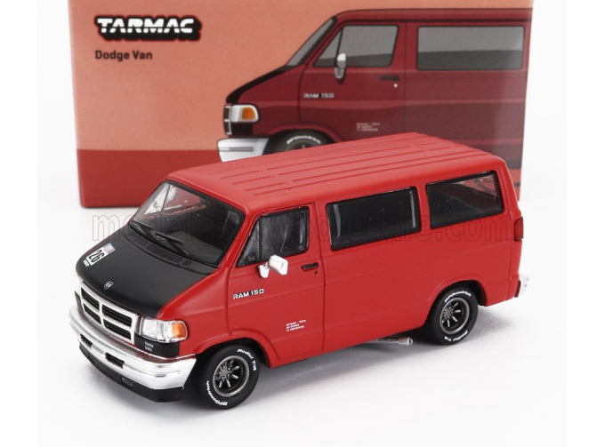 DODGE Ram 150 Van (1996), Red